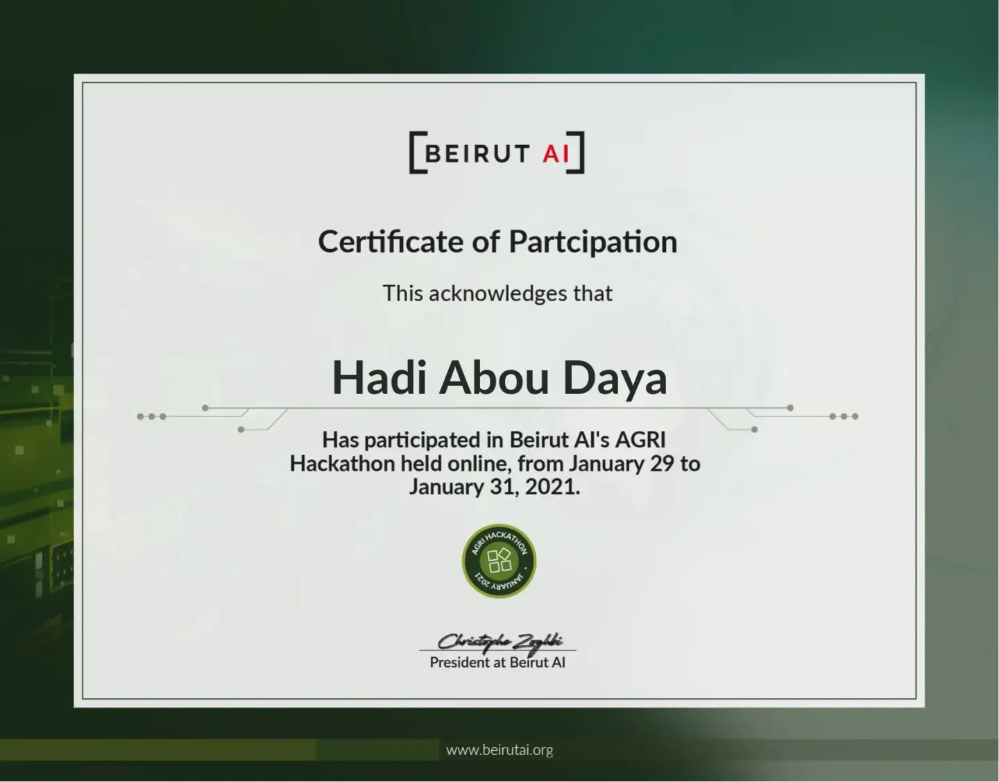 Beirut AI Bootcamp + Agri-Hackathon - image 2 of 4