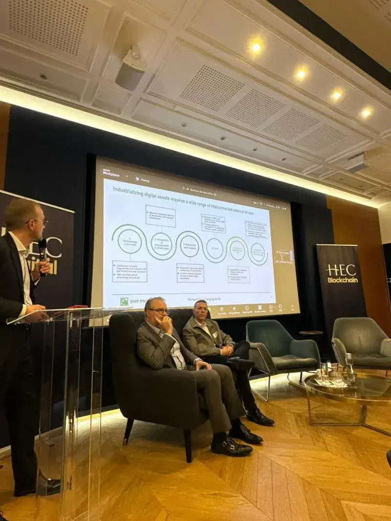 Blockchain: The Future of Finance in 2026 at HEC Paris - event photo