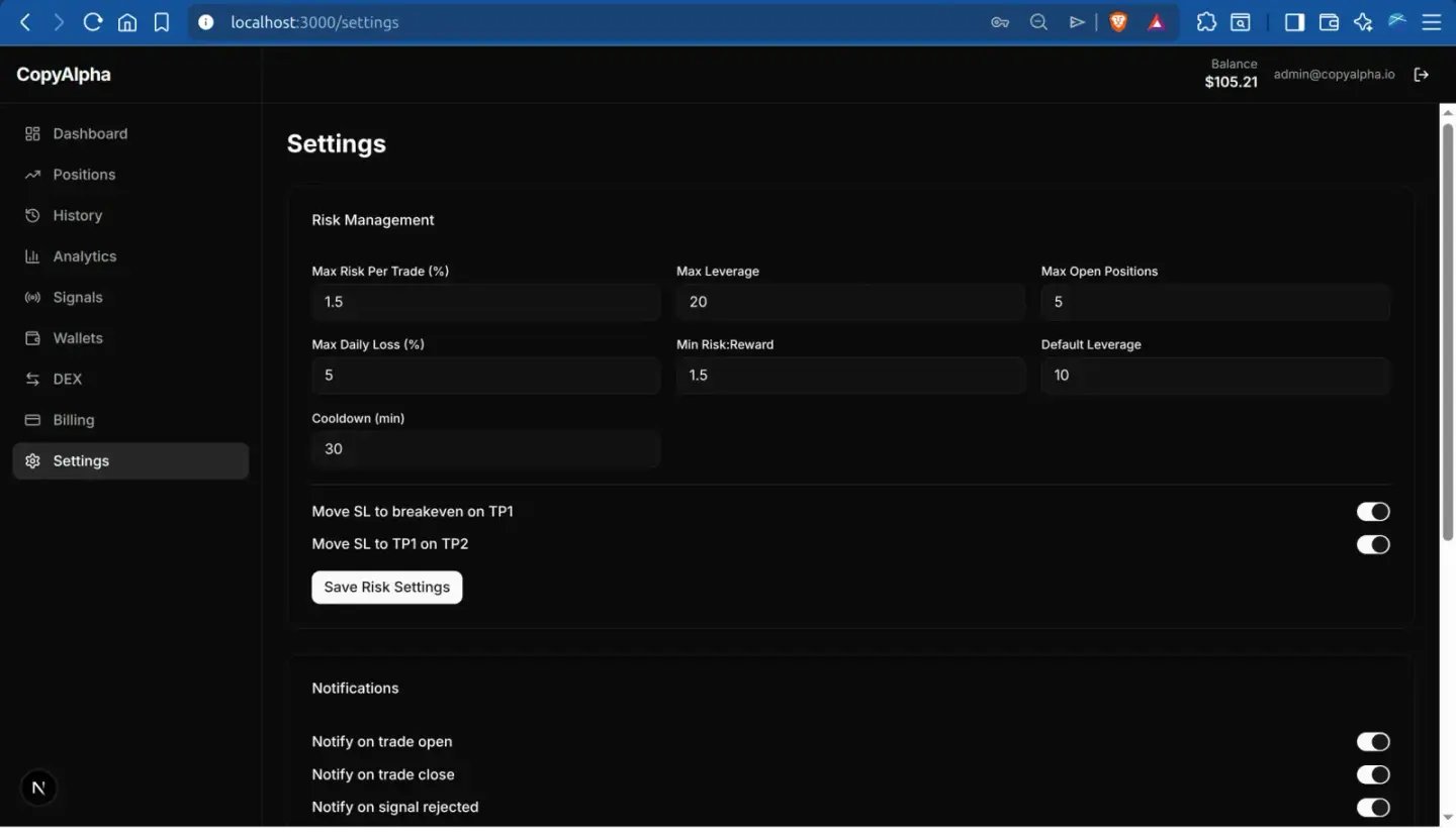 CopyAlpha - Crypto Copy-Trading Platform Launch - image 5 of 5