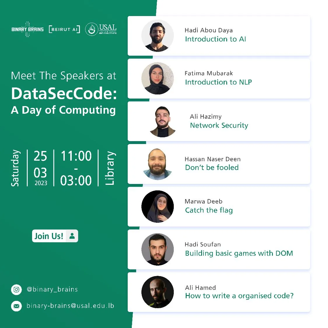 DatasecCode Event at USAL 4
