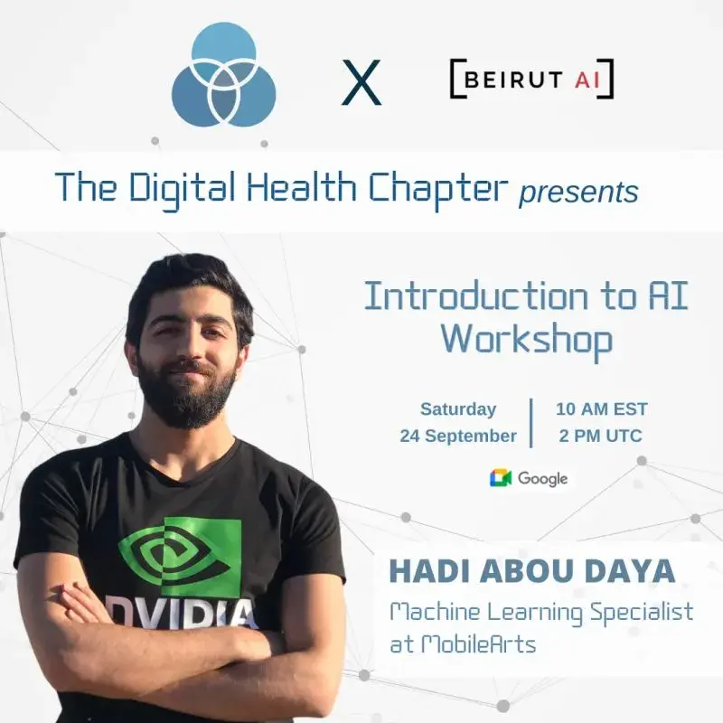 Introduction to AI Workshop for Digital Health Chapter - event photo