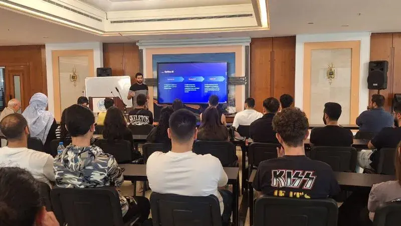 Generative AI Session at AUST Bhamdoun - image 2 of 4