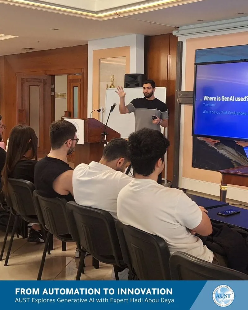 Generative AI Session at AUST Bhamdoun 3