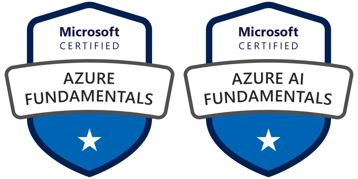Microsoft Azure Certifications (AI-900, AZ-900)