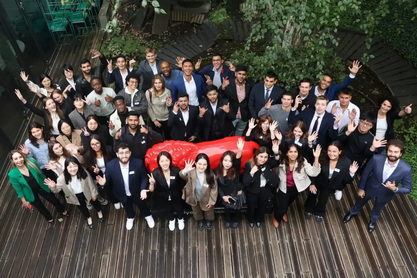 Started MSc at emlyon business school - event photo